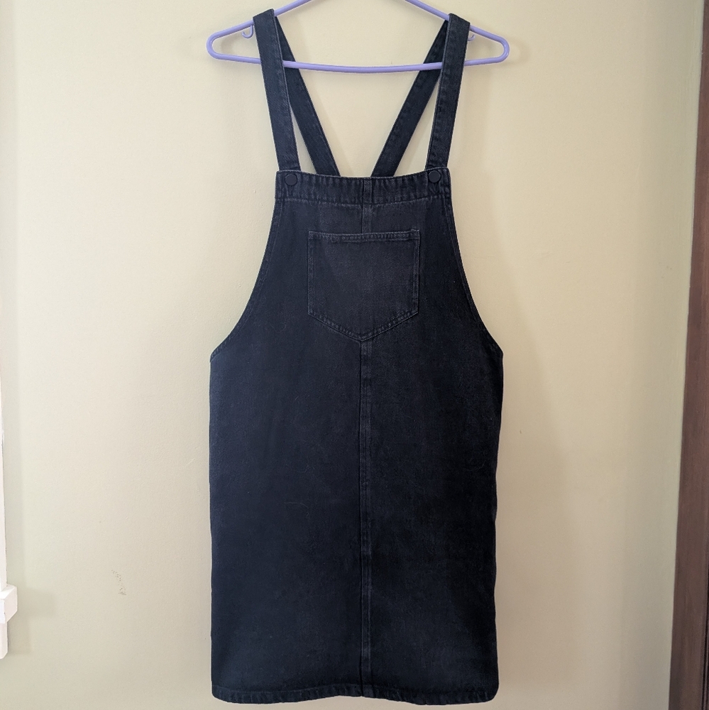 Twik Organic Cotton Black Denim Dress